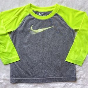 Boys’ 4T Nike Athleisure Long-Sleeve T-Shirt